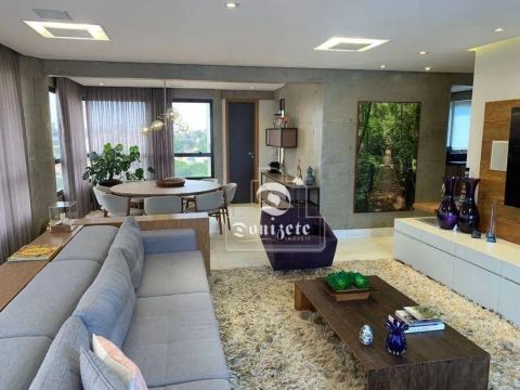 Apartamento com 3 dormitórios à venda, 190 m² por R$ 3.250.000,00 - Jardim - Santo André/S