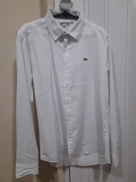Camisa Lacoste Branca - Tamanho M