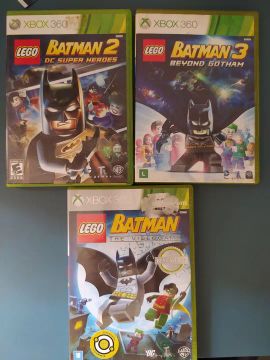 3 jogos Lego Batman para Xbox 360