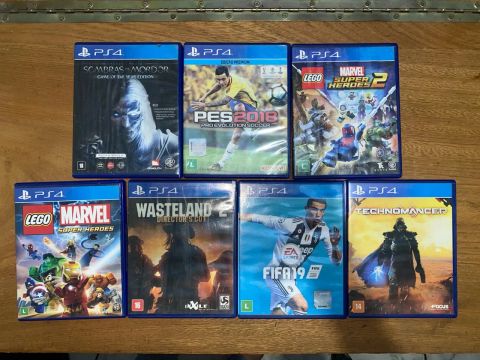 jogos PS4 - Diversos gêneros