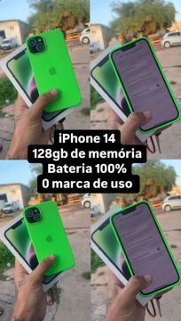 iPhone 14 128gb verde - Novo