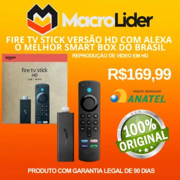 FIRE TV STICK HD AMAZON 100% ORIGINAL 