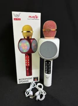 Aprimore suas apresentações de karaokê com o Microfone Karaokê LE-915, proporcionando áudi