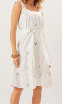 Vestido Branco bordado 