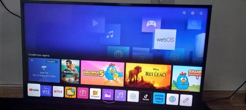 Tv smart 43 polegadas  , LG webos 