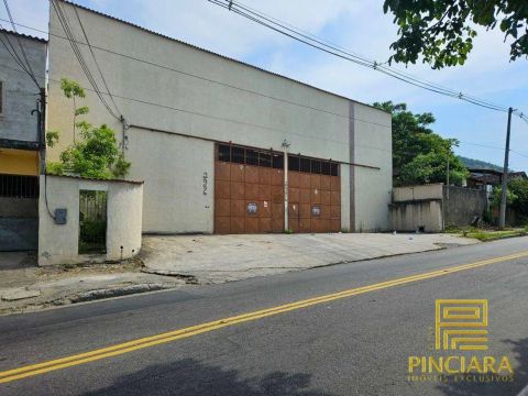 Galpão para alugar, 800 m² por R$ 15.000/mês - Colubande - São Gonçalo/RJ