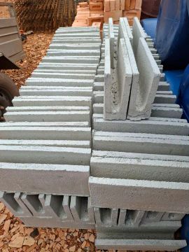 Blocos de concreto para canaletas - Pronta Entrega!