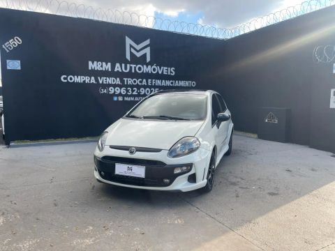 FIAT PUNTO 1.8 BLACKMOTION 16V FLEX 4P AUTOMATIZADO BRANCO 2014