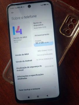 Xiaomi Redmi Note 10 5G, 128GB, azul, con capa