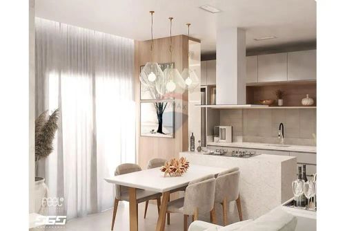 Apartamento à venda no Alto Alegre, próximo à Av. Brasil  2 dormitórios, sacada com churra
