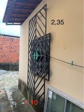 Grade de proteção para janela