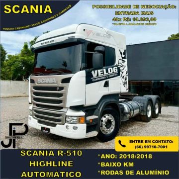 Scania R-510 Highline 2018/2018