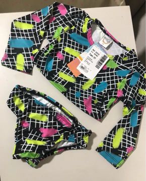 Conjunto de biquíni infantil Boca - 3T