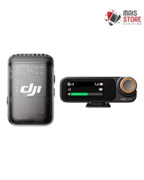 Microfone Dji Mic 2 (1 TX + 1 RX) (Novo/Lacrado) 