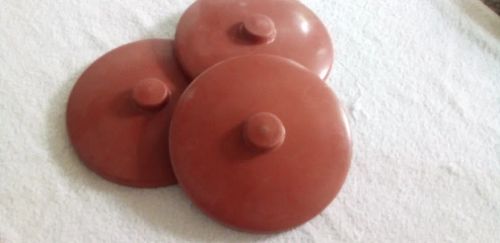 3 Tampas para filtro de barro