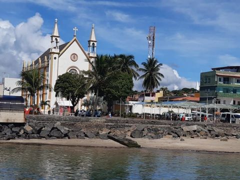 Duas Casa independente o primeiro andar tem com vista para o mar