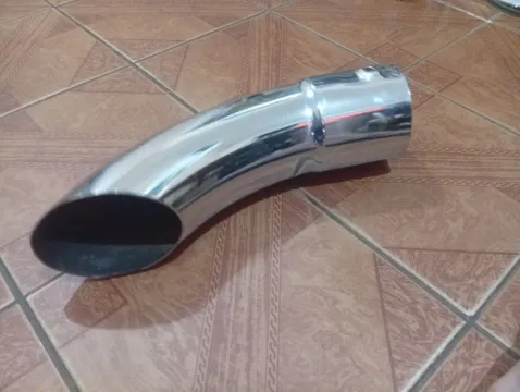 Ponteira de Escape Cromada 5"