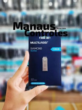 Pen Drive Multilaser Diamond 128GB
