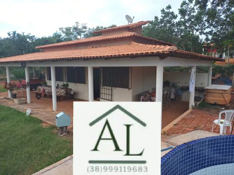 CHACARA 2.500 METROS COM PISCINA SAIDA DE MIRABELA