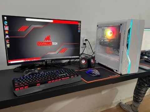 PC Gamer Completo Ryzen 5 (Novo c/ Garantia) Loja Gorilla Tech!