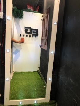 Espelho Decorativo com Luzes LED