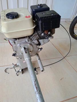 Rabeta Horizontal Girafer 1,4mts Motor a Gasolina Branco