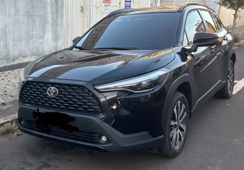 Corolla Cross 2022 preto 