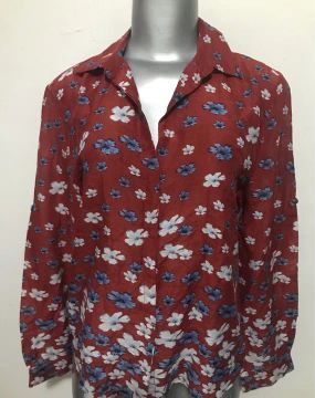 Camisa flores 