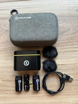 Kit Microfone Sem Fio Hollyland Lark C1