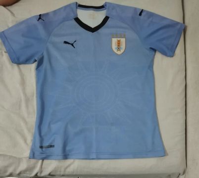 Camiseta Uruguai Puma - Oficial - Tamanho M