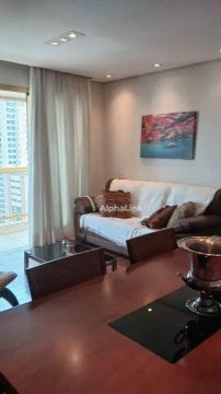 Apartamento com 2 dormitórios para alugar, 107 m² por R$ 8.280/mês - Alphaville - Barueri/