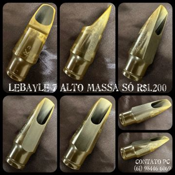 Boquilha para Sax Alto Lebayle 7 "Raríssima"