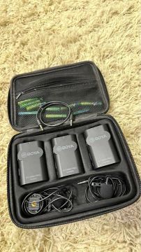 Microfone de Lapela Sem Fio Boya BY-WM4 PRO