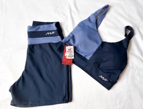 Conjunto Top e Short Fitness Moda Fitness - Tamanho M