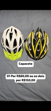 Capacete Ciclismo - R$80,00 cada ou R$150,00 os dois