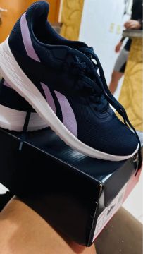Tênis Reebok Feminino 36 - Azul com detalhes em roxo