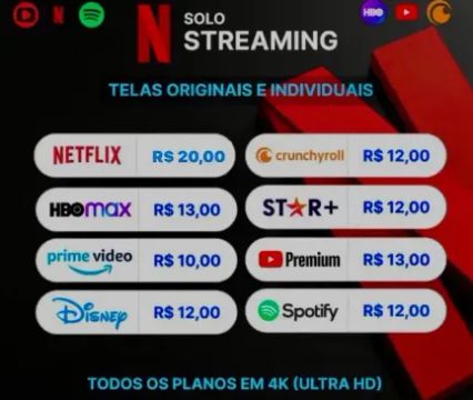 Telas para Smart TV e celular - 30 Dias (c5)