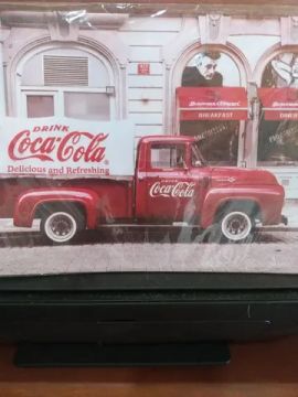 Placa decorativa coca cola 