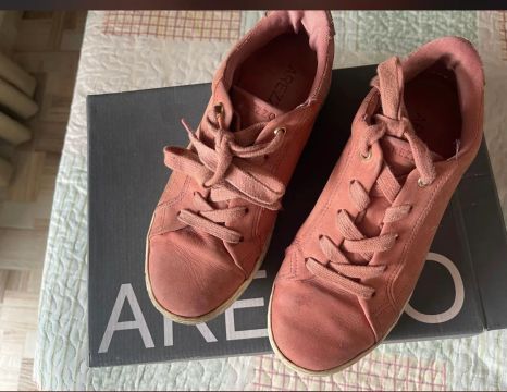 Tênis rosa Arezzo tamanho 34/35