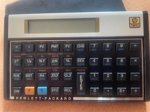 Calculadora financeira HP12C