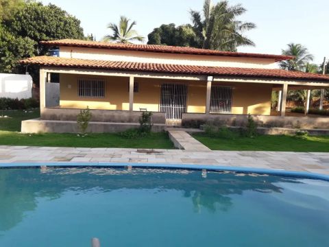VENDO LINDA CHÁCARA COM PISCINA APÓS O RIO SÃO JOÃO HÁ 300 METROS DA ESTRADA DE RIBAMAR