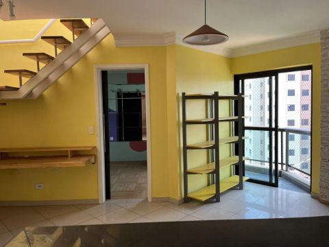 Duplex para aluguel e venda com 107 metros quadrados com 1 quarto em Pinheiros - São Paulo
