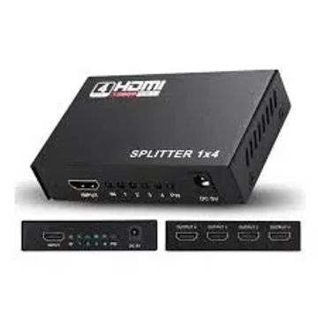Distribuidor Divisor Splitter Hdmi 1x4 1.4v Full Hd 3d 1080p