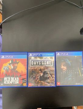 Três jogos por 150 reais 