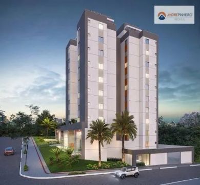 Apartamento com 2 quartos à venda, 53 m² por R$ 389.000 - Santa Branca - Belo Horizonte/MG