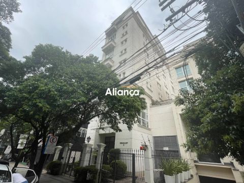 Apartamento alto padrão para aluguel com 1 suíte, closet, 2 vagas de carro no bairro Moinh