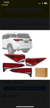 Kit Lanterna Traseira SW4 