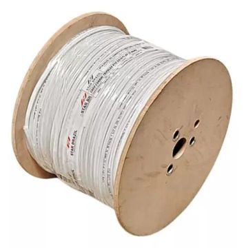 Cabo coaxial RG06 67% de malha bobina com 300mts <br>Marca START<br>