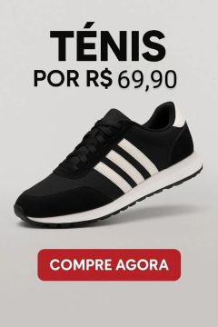 Tênis Masculino Casual Preto