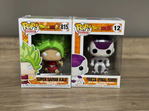 Funko Pop Dragon Ball Z - Super Sayan Kale e Frieza (Final Form)